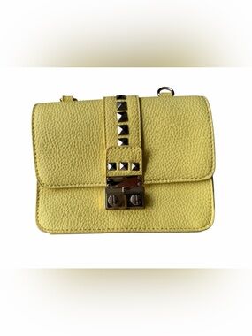 BCBG Paris yellow crossbody bag